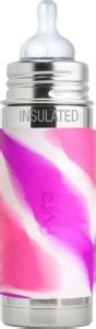 PURA Kiki Steel Feeding Insulated Bottle 9oz/260ml Pink Swirl - 260 ml ...