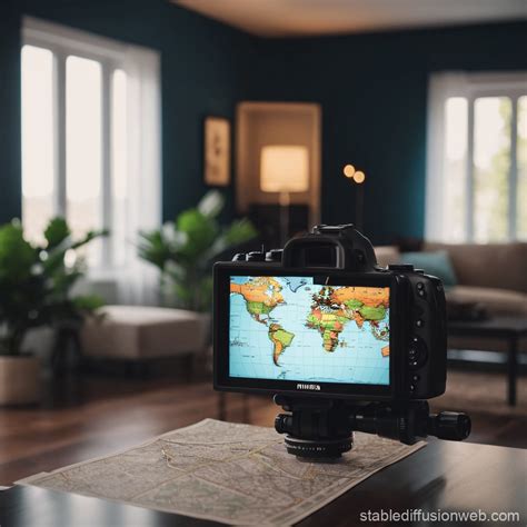 Modern Mansion Interior Map | Stable Diffusion 在线