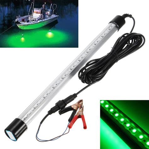SPA 12V 60Cm Led Green Fishing Light Underwater Submersible Night ...