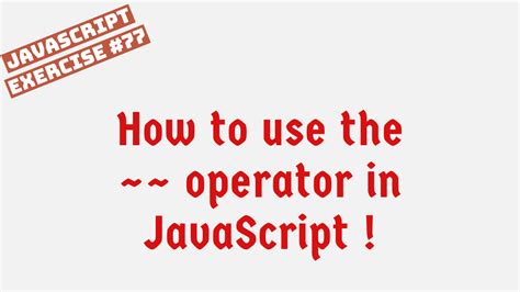 JavaScript Operator 的图像结果