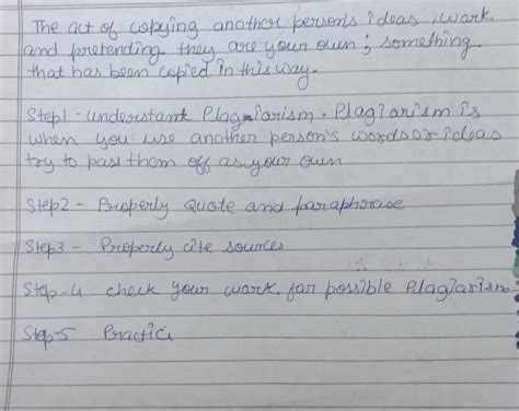 define plagiarism . what steps can be taken to prevent it - Brainly.in