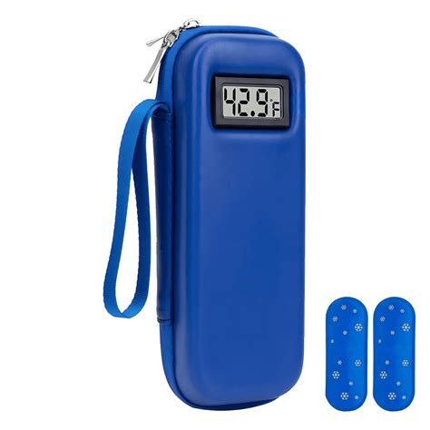 Travel Cooler Case with Temperature Display - Compact Refrigerated ...