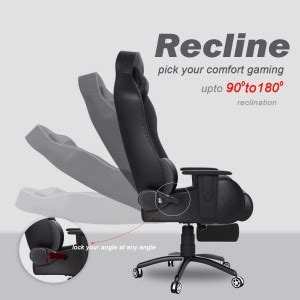 ASE Gaming 10 Gold Series Ergonomic With Footrest 180 Degree Recline ...