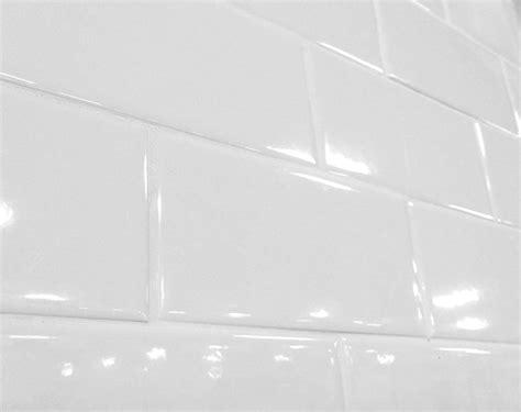 3x6 Snow White Glossy finish Ceramic Subway Tile India | Ubuy