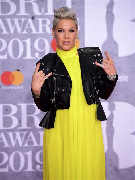 Pink - 2019 Brit Awards • CelebMafia