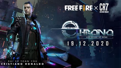 Cristiano Ronaldo In Free Fire, Chrono, To Be Launched On 19 Dec, 2020 ...