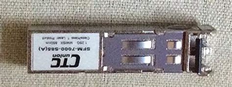 CTC Union SFP Modules for Ethernet Applications SFM-7000-S85(A) MM ...