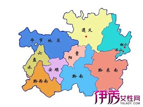 贵州省旅游地图（必游景点）_贵州地图查询