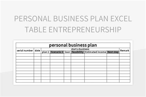 Microsoft Excel Business Plan Template 的图像结果