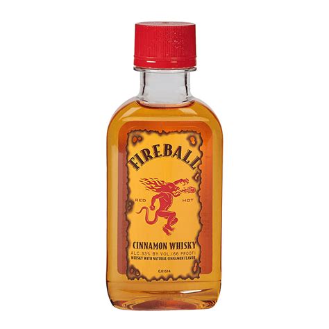 Pack de 12 Whisky Fireball Cinnamon Mini 50 ml Fireball Cinnamon Mini ...
