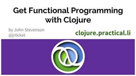 Image result for Clojure Functional Programming