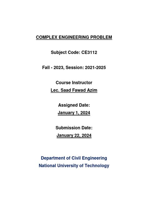 Complex Engineering Problem Solving 的图像结果