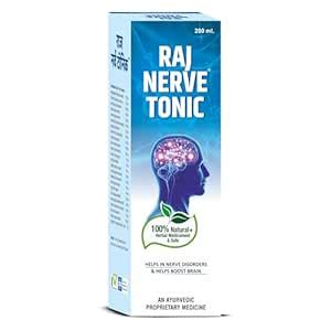 Buy Raj Nerve Tonic, 200 ml, Ayurvedic Herbal Medicine for Nerve Health ...