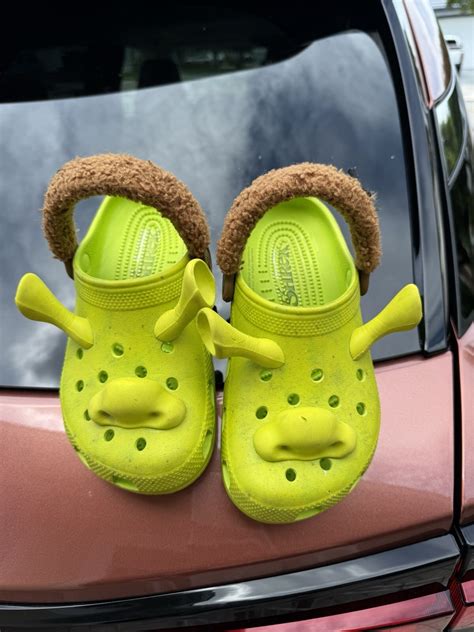 Crocs Shrek J3 Size Women 5 -shrek Crocs J3 Women 5 - Gem