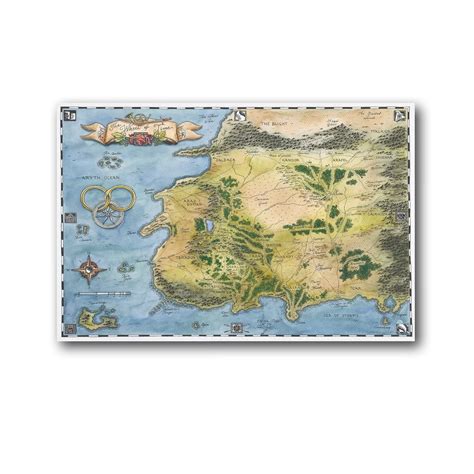 Wheel Of Time Map High Resolution Stunningly Detailed "Wheel Of Time"