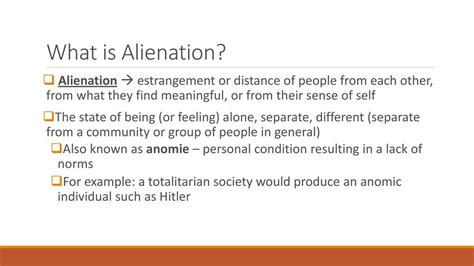 Alienation Meaning 的图像结果