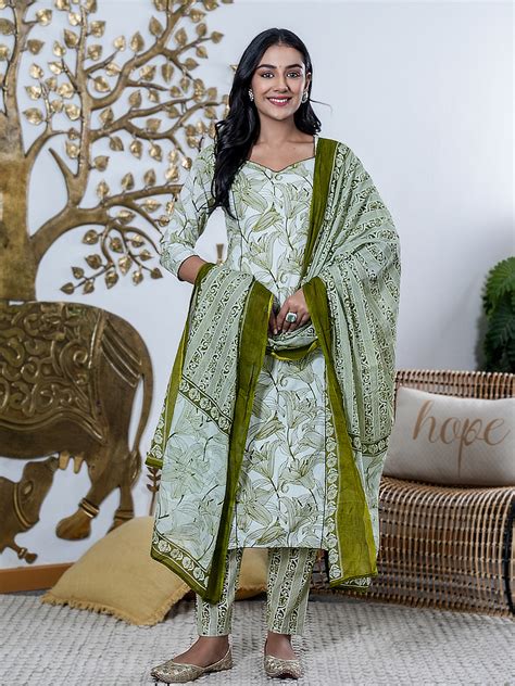 PRAKRITI PRINTED COTTON SET – GAYRAA