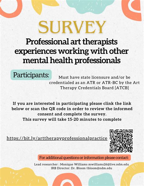 Calling all credentialed and/or licensed art therapists in the USA ...