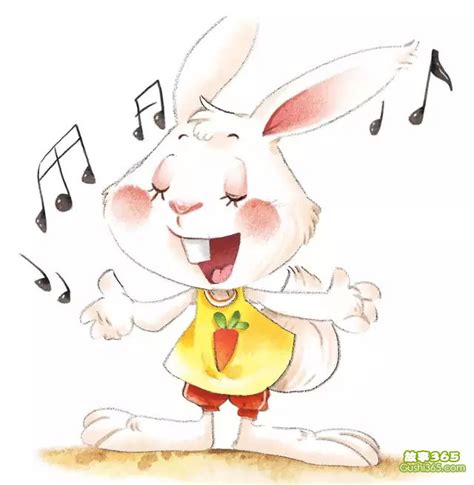 小白兔学唱歌 - 儿童小故事 - 故事365
