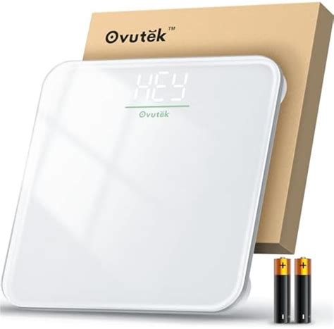 Ovutek Bathroom Scale for Body Weight, Highly Accurate Digital Weighing ...