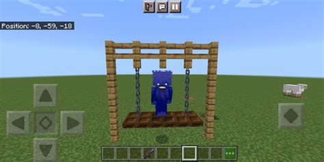 Image result for How to Build a Swing Set in Minecraft Tutorial