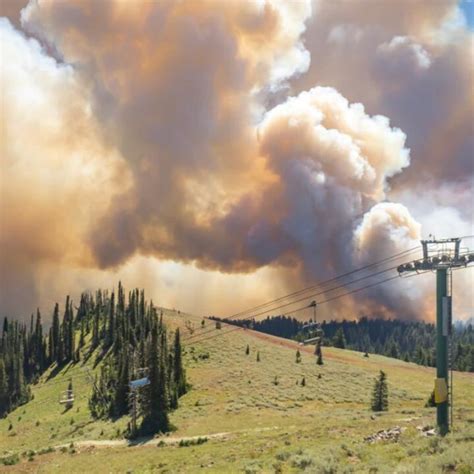 Tamarack Ski Resort in Idaho Suspends Activities Due To Wildfire - Powder