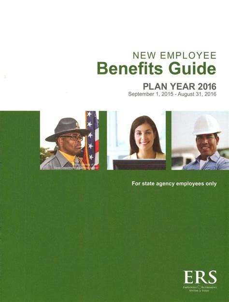 New Employee Benefits Guide: Plan Year 2016, State Agency Employees ...