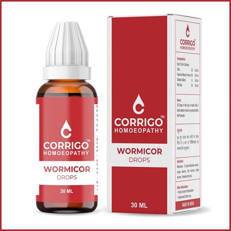 Wormicor Drops – Natural Relief from Worm Infestations – Corrigo ...