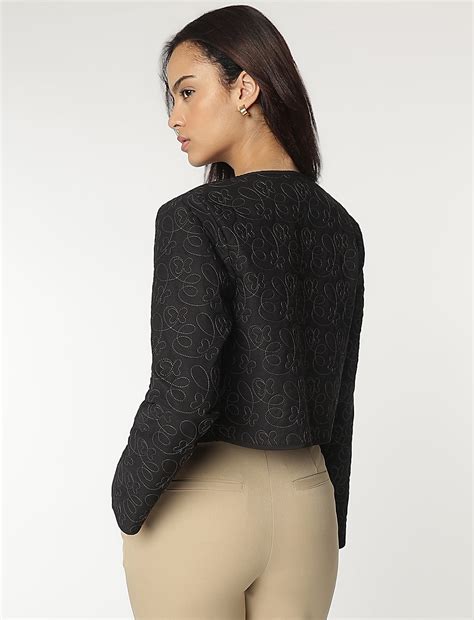 Buy Round Neck Embroidery Jacket at Marks & Spencer