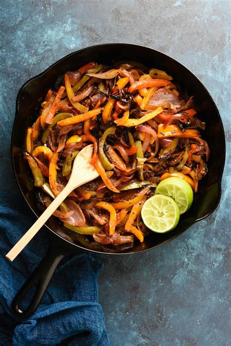 The Best Fajita Veggie Recipe - Foxes Love Lemons