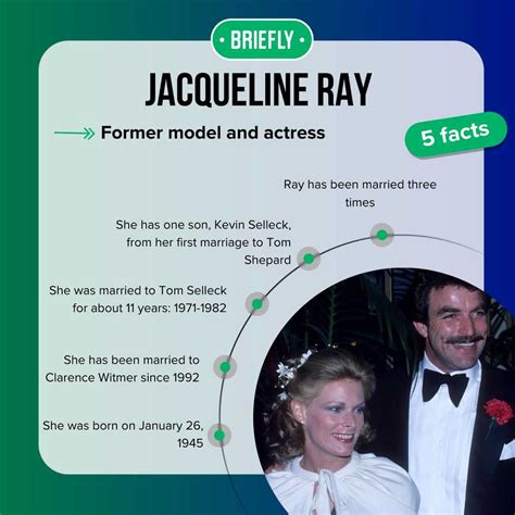 Who is Jacqueline Ray? Meet actor Tom Selleck's first wife - Briefly.co.za