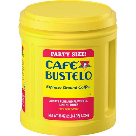 Cafe Bustelo Espresso Dark Roast Ground Coffee - 36oz - Walmart.com