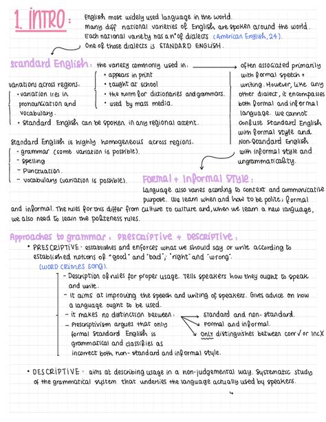 Descriptive Grammar Apuntes - | . ¡μ-1/20 : English mostwidely used ...