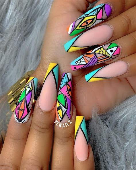 nail abstract designs