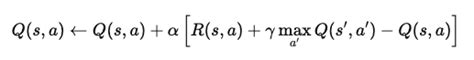 Image result for Q Learning Algorithm Equation