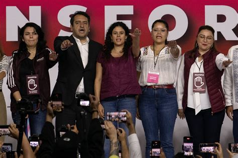 Morena elige a Luisa María Alcalde como nueva líder; hijo de AMLO, secretario de Organización ...