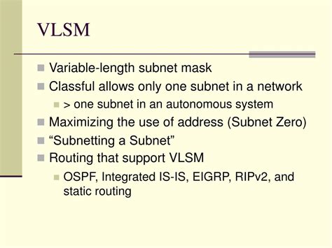 Image result for VLSM Network