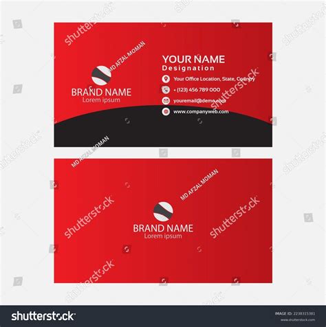 Corporate Business Card Design 的图像结果