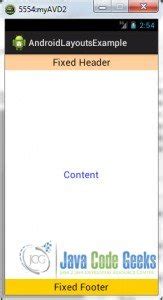 Image result for Android First Page Header