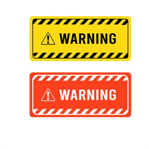 Image result for Warning Sign Vector