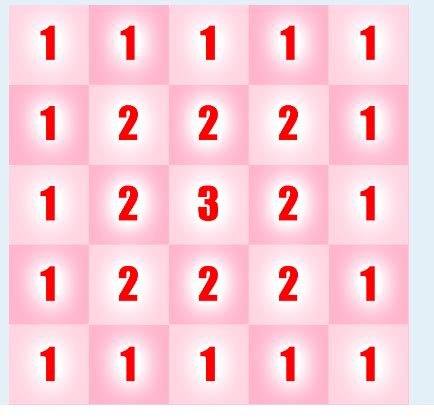 Integer Matrix 的图像结果