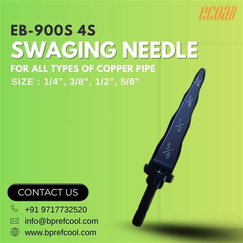 Ecoab Swaging Needle (EB 900S 4S)