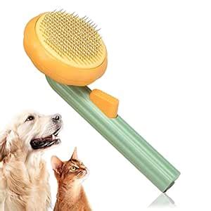 Dk hub Pet Pumpkin Self Cleaning Slicker Brush for Dogs Cats Puppy ...