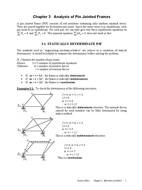 Image result for Pin-Jointed Frames Worked Examples