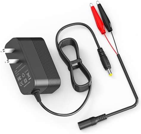 14.6 Volt 2A LiFePO4 Battery Charger for 12V LiFePO4 Battery with Dual ...