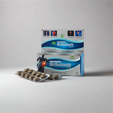 Pankajakasthuri Herbals India Orthoherb Tablets 60Nos – Jothi Herbals