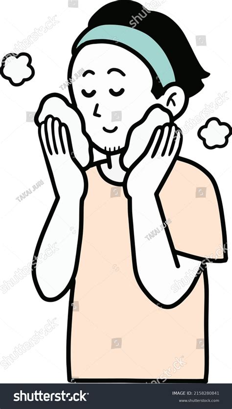 Image result for Washing Face Picture Man Cartoon