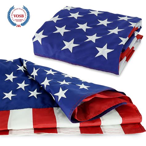 Jetlifee American Flag 3x5 ft- 100% 210D Nylon USA Flag Outdoor US Flag ...