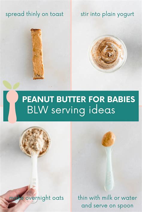 How To Serve Peanut Butter to Babies - Baby Led Bliss