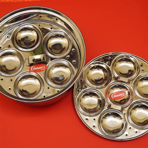 12 Idli Pot Set | Idli Maker Big (12 Idlis) - Annams Recipes Shop ...